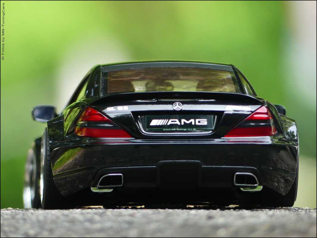 1:18 MERCEDES-BENZ SL65 AMG V12 - BBS LM - BLACK SERIES BREITBAU